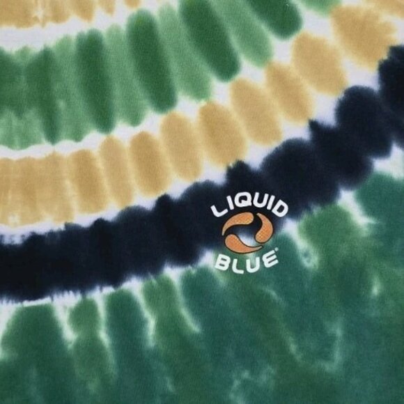 Boston Tie-Dye Colors Dunker T-Shirt No Back Hit Sports Buy Liquid Blue Adult M - Picture 4 of 7